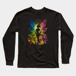 Psychedelic Fairy #2 Long Sleeve T-Shirt